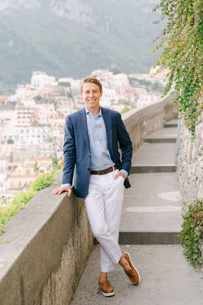 Photo of Kevin Forey standing on a pathway outdoors.
